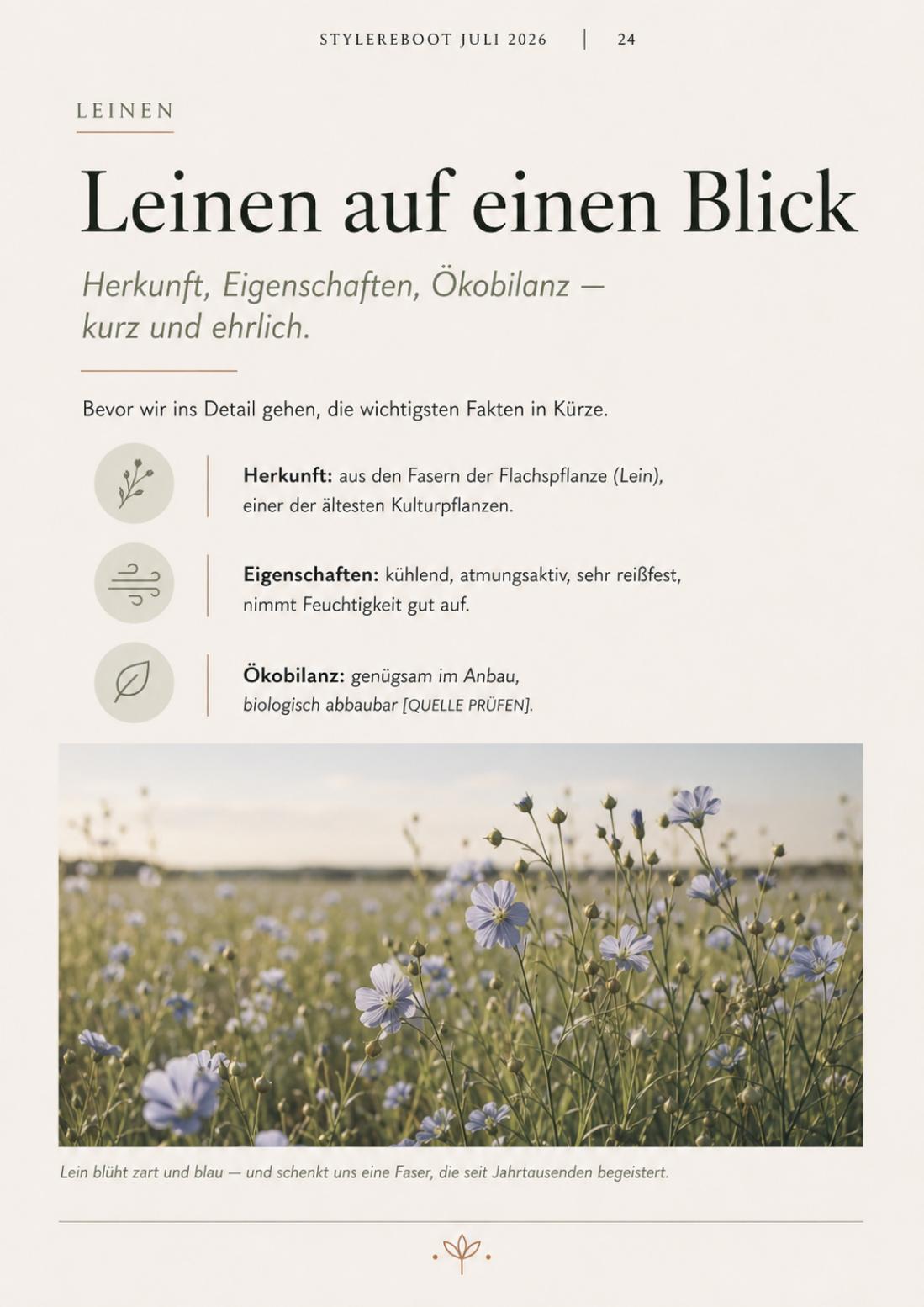 Vorschauseite aus dem Kapitel Reflexion: Übungen zur bewussten Garderobe